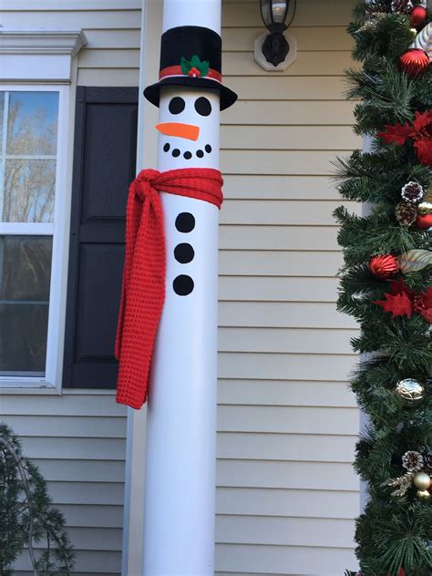 20 Christmas Decorating Outdoor Columns