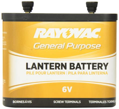 Rayovac 918 Lantern Battery 6 Volt Screw Terminals Deer Park