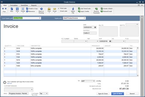 How Do I Push An Invoice To Quickbooks Coconstruct