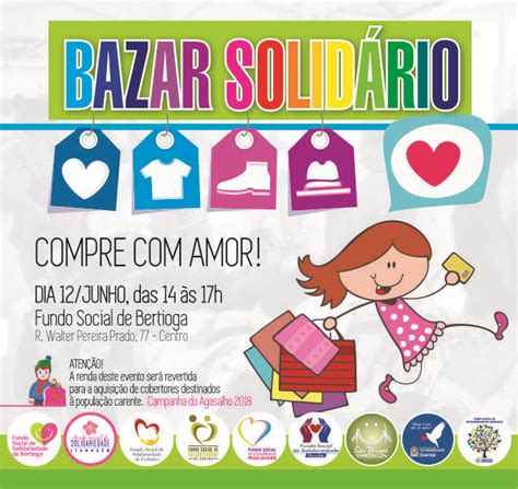 Fundo Social de Bertioga recebe Bazar Metropolitano Solidário dia Prefeitura de Bertioga