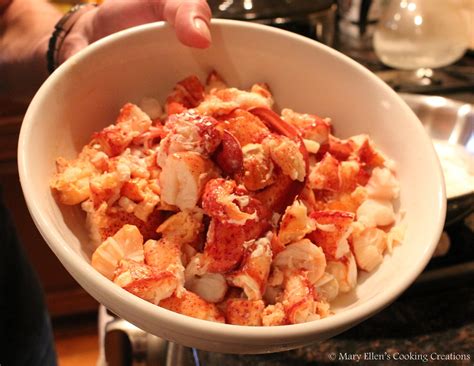 Mary Ellens Cooking Creations Maine Lobster Stew