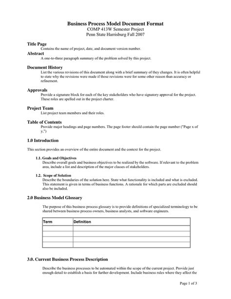 Business Model Template Download Free Documents For Pdf Word And Excel