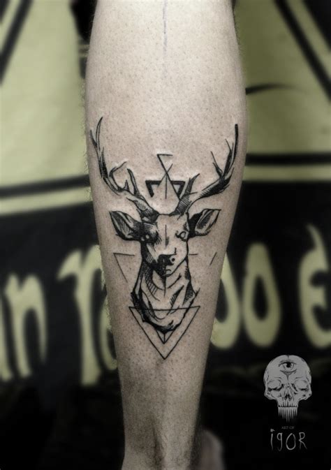 Deer Tattoo On Tumblr