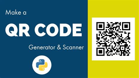 Qr Code Generator Reader Using Python Python Project Youtube