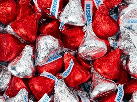 Hersheys Kisses Original Red And Silver Foil 1 Lb Pricepulse