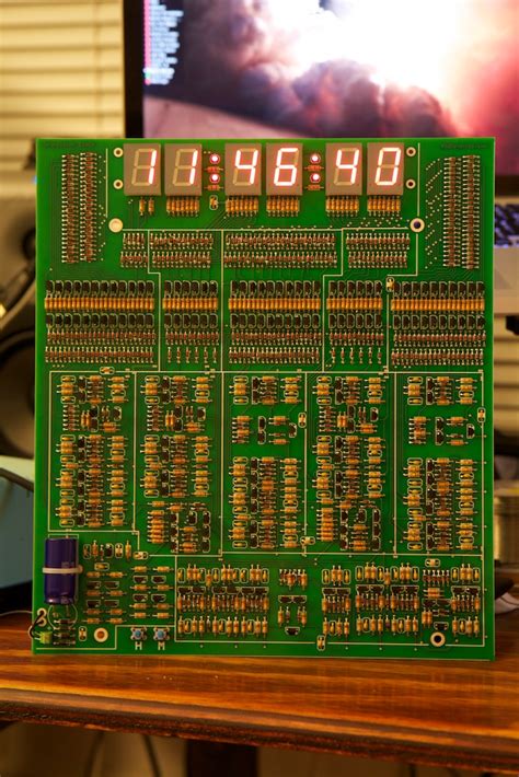 Transistor Clock Part 3 Binary Counter And 7 Segment Decoder