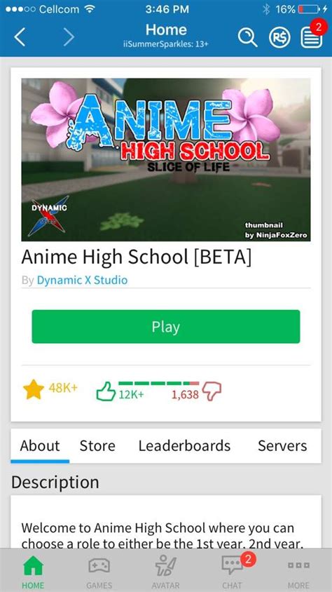 Anime High School Wiki Roblox Amino