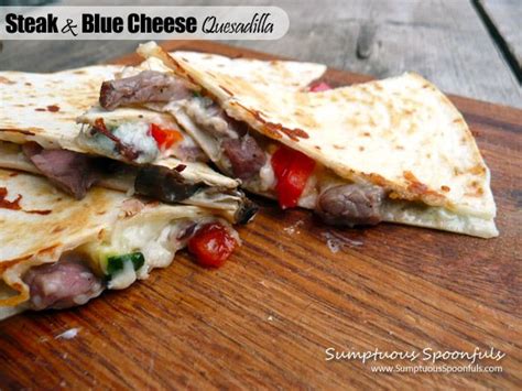 Can u use steak umms. Steak & Blue Cheese Quesadilla | Recipe | Cheese ...
