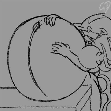 Rule 34 Animated Belly Expansion Egg Implantation Gay  Growth