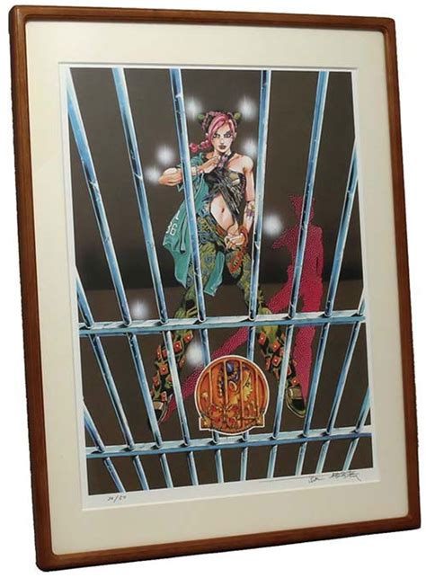 Hirohiko Araki Autographed Color Replication Illustrations Jojos