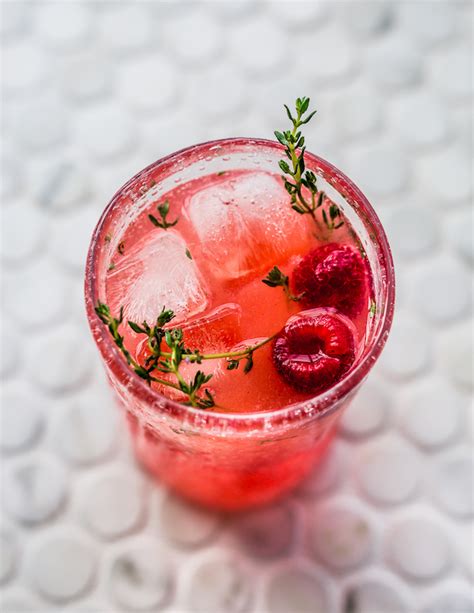 Raspberry Lemonade Mocktail The Fit Foodie
