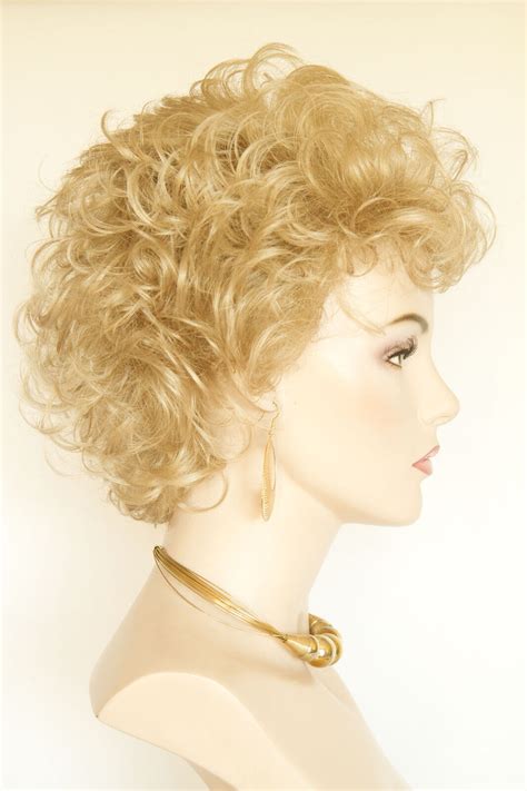 Light Golden Blonde Blonde Short Wavy Curly Wigs Ebay