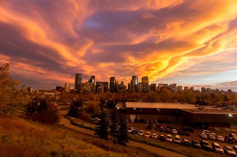 Did You See That Incredible Sunset Weather Calgary Sun