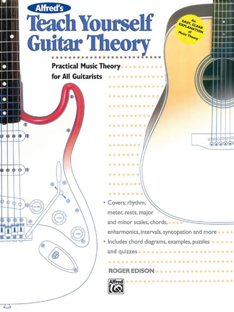 Alfreds Teach Yourself Guitar Theory Guitar Book Sheet Music