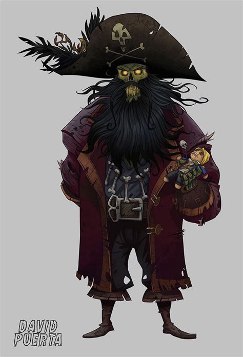 45 Pirate Character Designs In A Diverse Range Of Styles