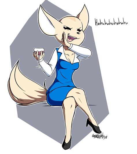 E Absurd Res Aggressive Retsuko Anthro Breasts Canine Clothed