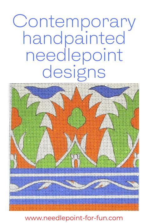 Modern Contemporary Needlepoint Kits
