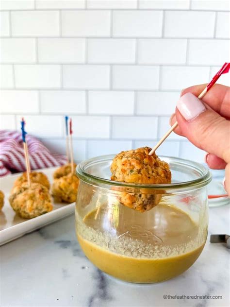 Pimento Cheese Sausage Balls Easy Minute Appetizer Recipe