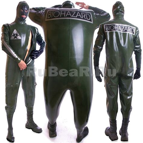 Inflatable Latex Suit Telegraph