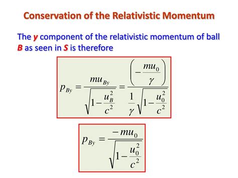 Ppt Relativistic Momentum Powerpoint Presentation Free Download Id