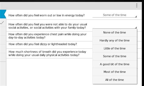 How Should A Survey Likert Scale Be Presented In A Mobile Application