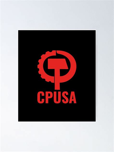 Cpusa Communist Party Of The Usa Logo Poster For Sale By Artfay