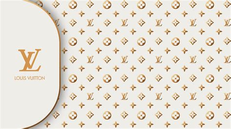 Louis Vuitton Horizontal Pattern In Gold Colors Editorial Vector