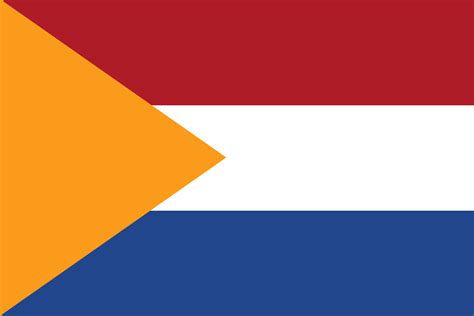 i made a redesign for the dutch flag cause i think there really should be orange vexillology