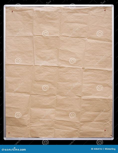 Pined Packing Paper W Path Royalty Free Stock Image Image 446416