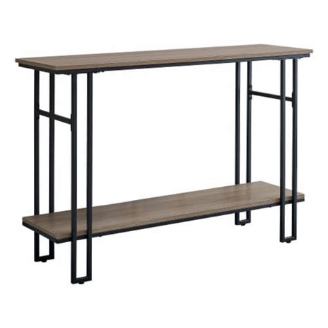 Ergode Accent Table 48 L Taupe Black Metal Hall Console 1 Fred