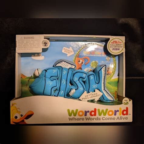 Word World Toys Nib Pbs Kids Word World Pullapart Wordfriend