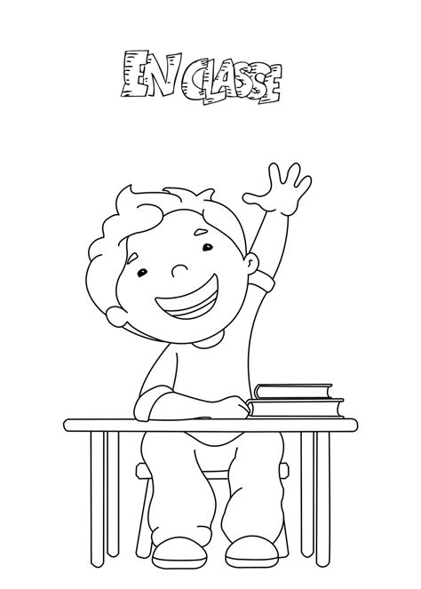 Pin On école Clipart Coloriages