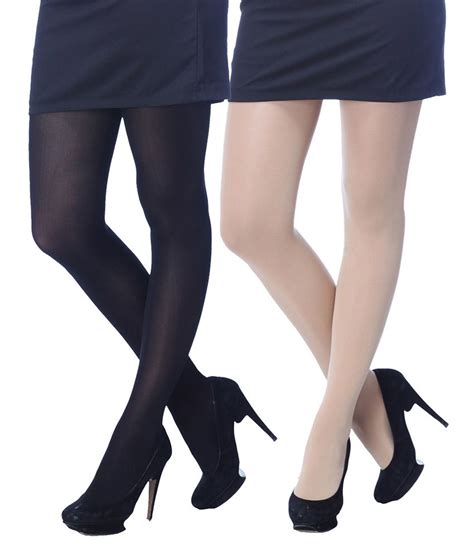 Golden Girl Multi Nylon Stockings Pack Of 2 Buy Online At Low Price In