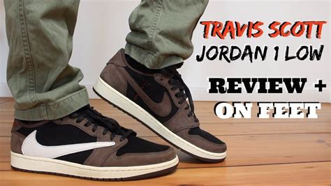 Travis Scott X Air Jordan 1 Low Og Sp Dark Mocha Review And On Feet