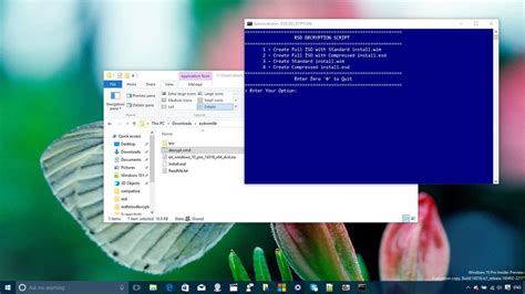 How To Create A Windows 10 Iso File Using An Installesd Image