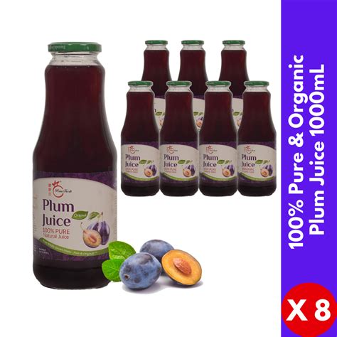 Certified Organic Plum Juice 1l Singapore Pomefresh Pomefresh