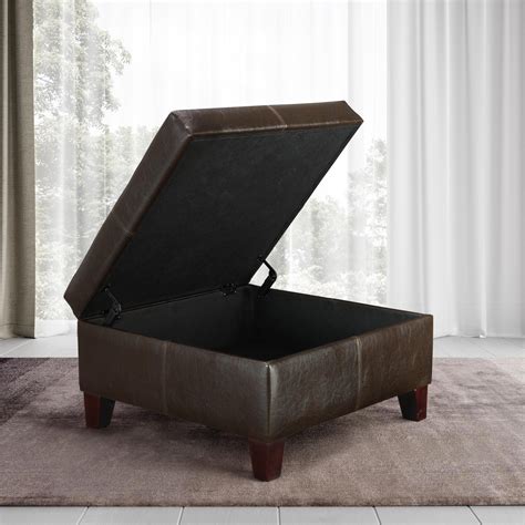 Find storage solutions for every room. Dorel Living Square Storage Ottoman, Living Room Furniture ...
