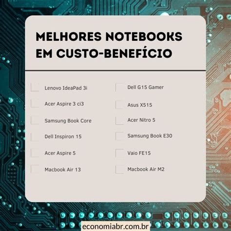 Melhores Notebooks Em Custo Benef Cio