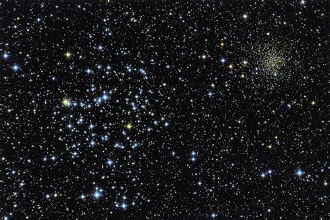 Open Star Clusters M35 And Ngc 2158 Astrophotography