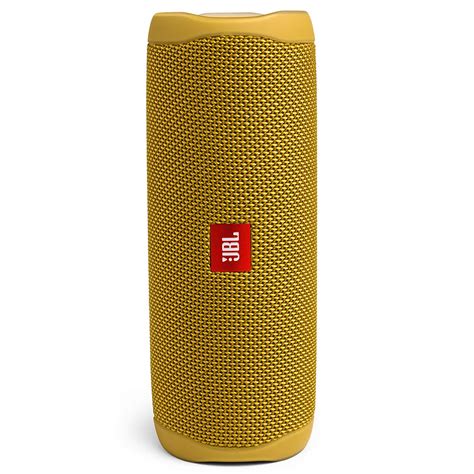 JBL FLIP5 Waterproof Portable Bluetooth Speaker Yellow - LOOT SHOP