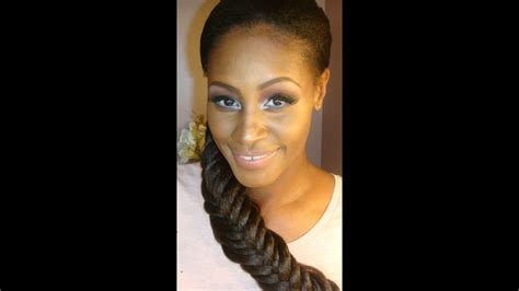 Protective Style The Fishtail Braid For Short Or Fine