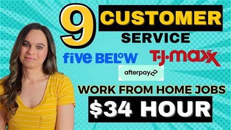 9 Remote Work From Home Customer Service Jobs | Paying Up To $34 Hour
