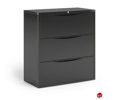 Lateral file cabinet for everyday use. The Office Leader. 3 Drawer 42" Lateral Steel File Cabinet