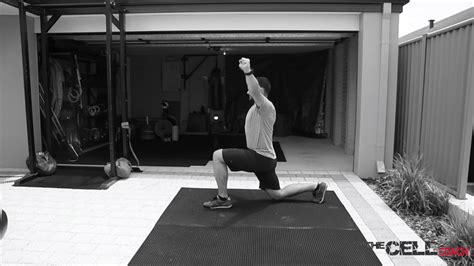 Band Overhead Lunge Passthrough Youtube
