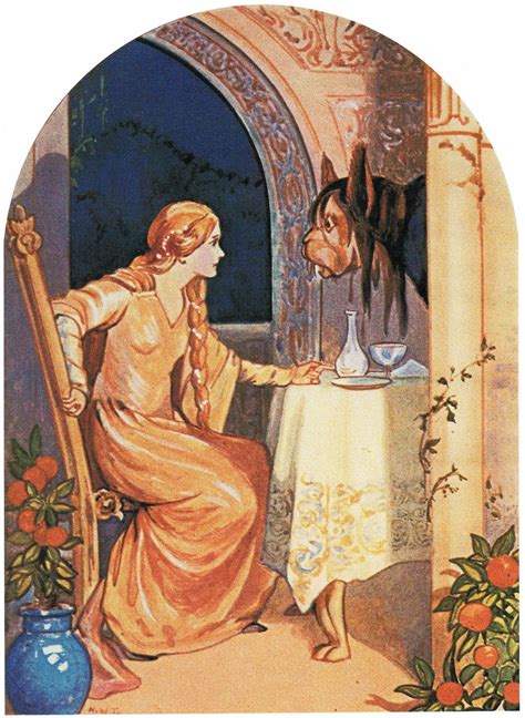 Trendy Rechauffe “ Beauty And The Beast Illustrated By Margaret