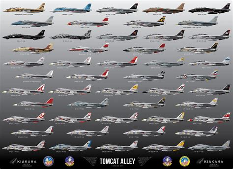 These Posters Feature 100 Of The Most Iconic F 14 Tomcat Liveries Of