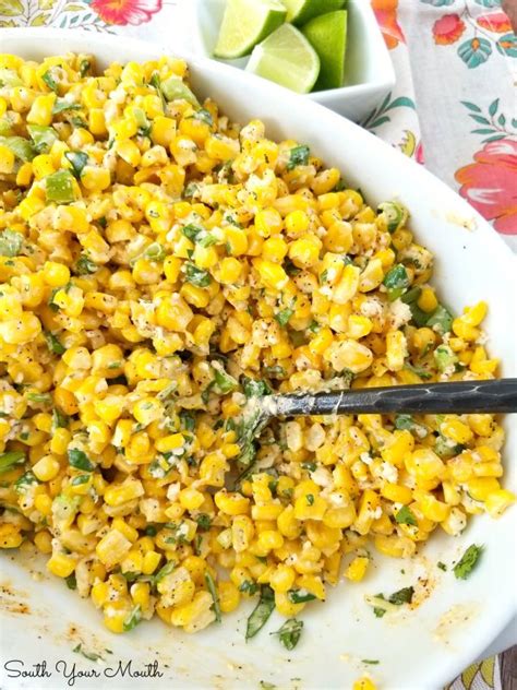 This simple recipe even has a shortcut to get it on the table in no time flat. Mexican Street Corn | Recipe | Side dishes, Mexican street ...