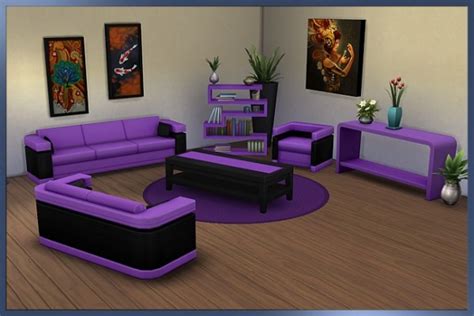 Blackys Sims 4 Zoo Set Tao Livingroom By Cappu Sims 4 Downloads