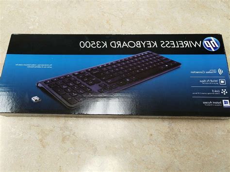 Hp K3500 Wireless Keyboard Brand New Sealed Box