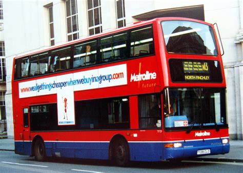 London Bus Routes Route N13 Aldwych North Finchley Withdrawn